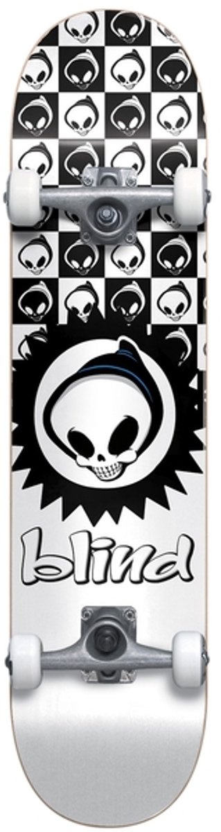 Checkered Reaper Soft 7.375″ BLIND Skateboard Zwart