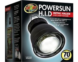 Zoo Med Powersun H.I.D armatuur 70W - UVB lamp voor reptielen