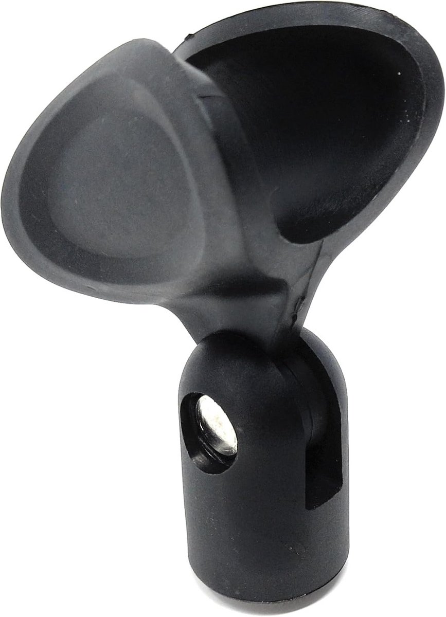 Universele microfoonhouder 25-30 mm met metalen draadadapter 5/8" naar 3/8" inclusief