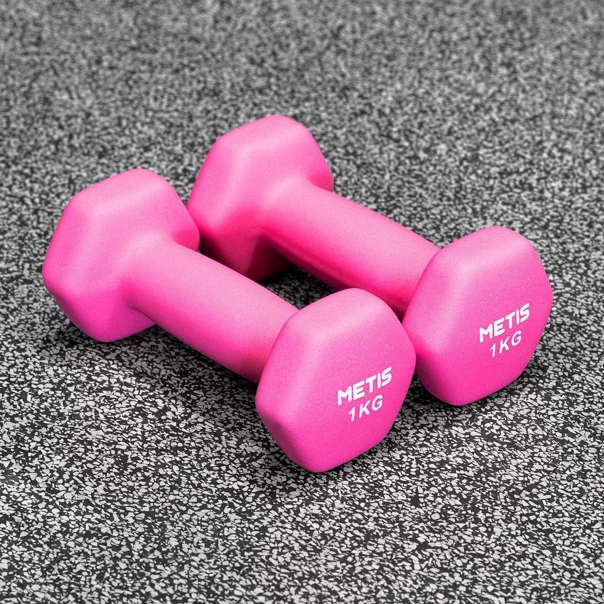 Neopreen Hex Halters Paar - Verschillende Gewichten 0,5 - 10 kg - Thuisfitness