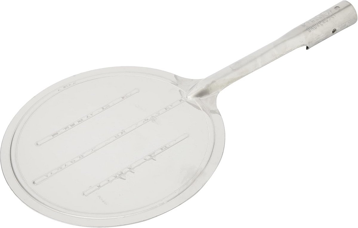 Ronde Pizzaschep RVS met Diameter 19 cm