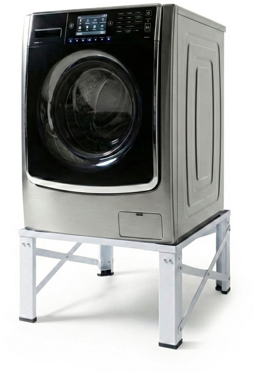 Wasmachine verhoger opbouwmeubel - 300 kg belastbaar - 64 x 61.5 x 32.5 cm - universeel