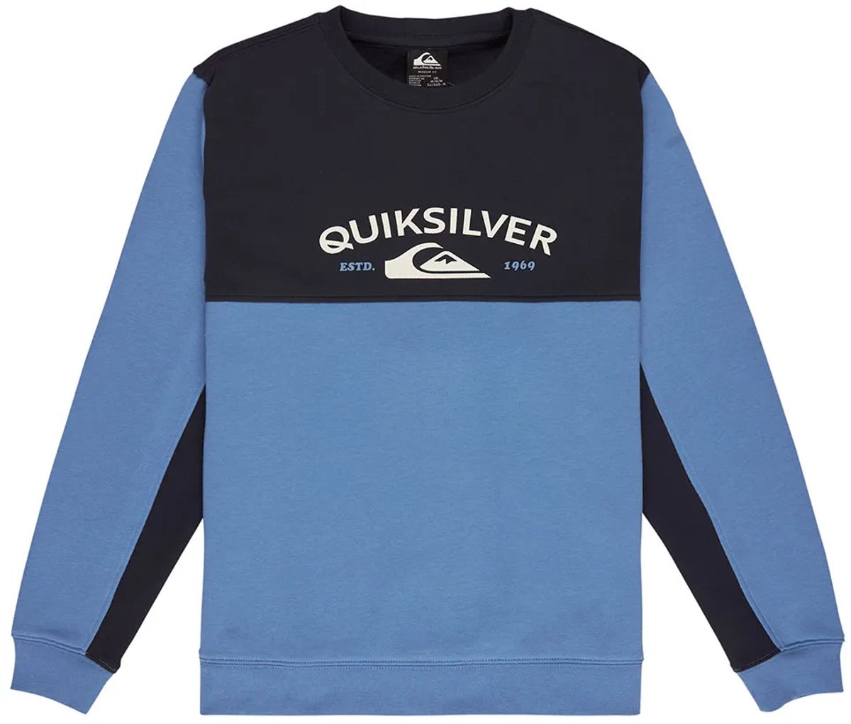 Quiksilver Knowledge Area Sweatshirt 8 Years Jongen Blauw