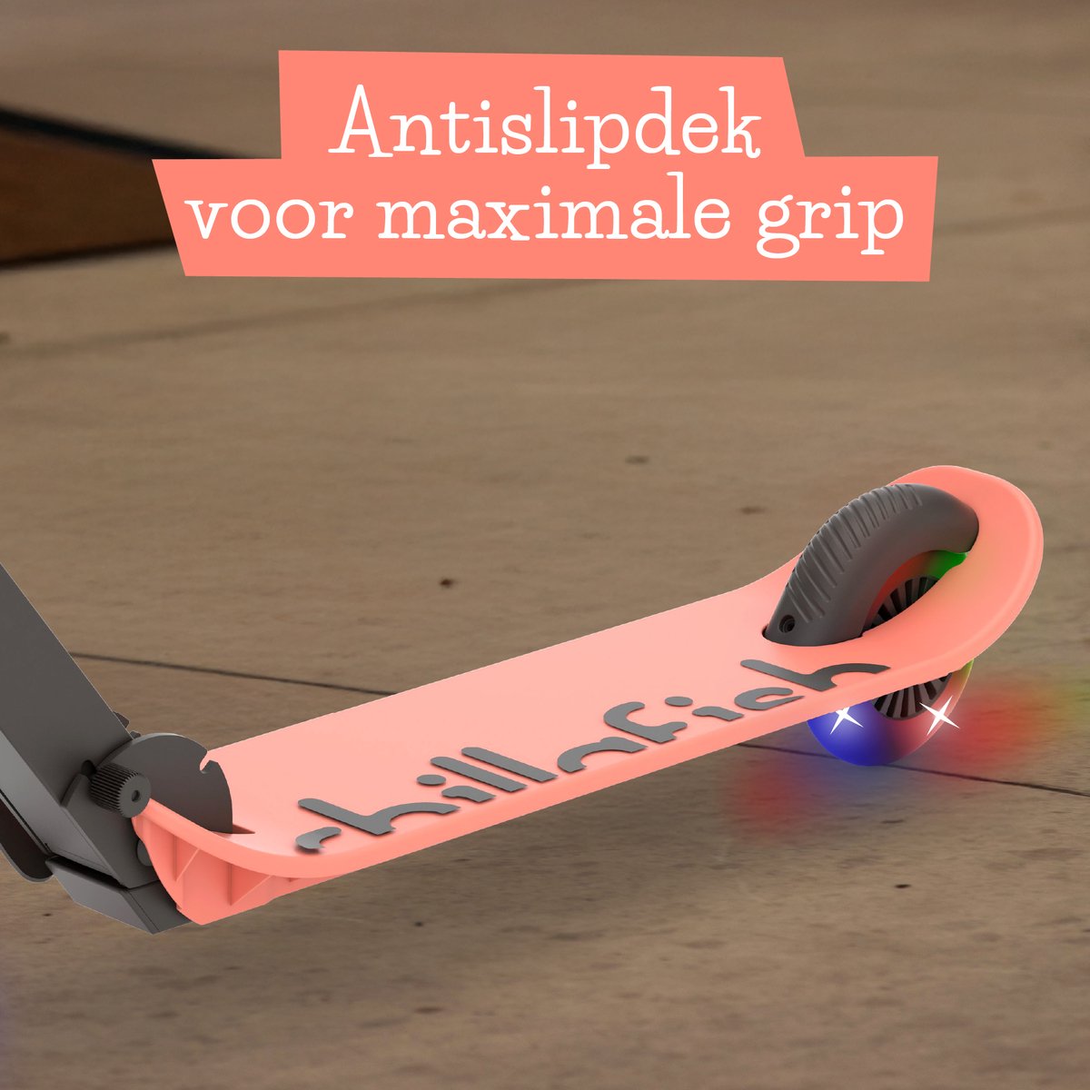 Chillafish Kinderstep Roze - Opvouwbaar met LED wielen (5+) thumbnail 7