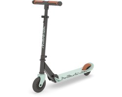 Chillafish Kinderstep jongen en meisje vanaf 5 jaar met voetrem - Licht Groen - Step met verstelbaar stuur - Opvouwbaar en lichtgewicht met ABEC-5 wielen - Model Flexxi
