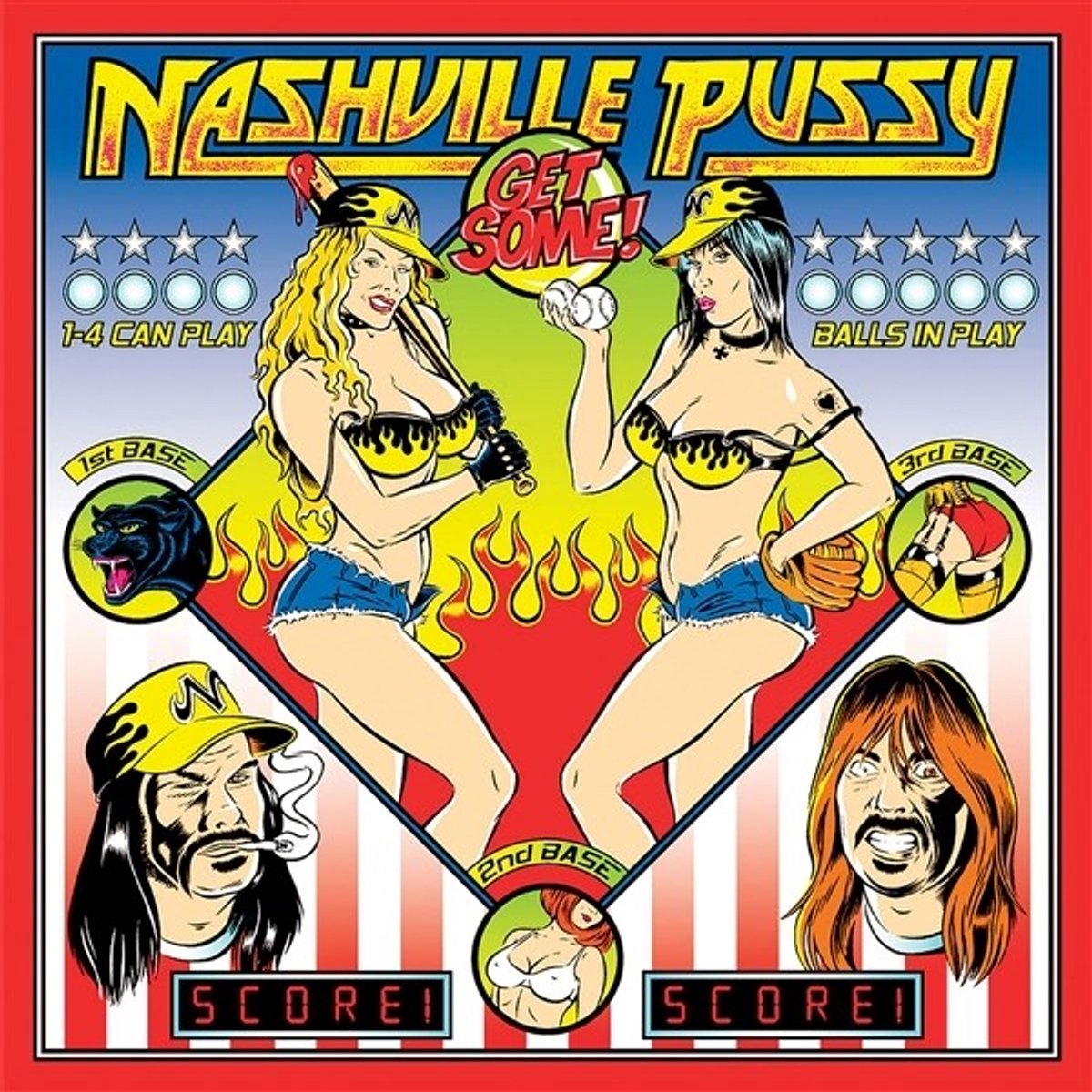 Nashville Pussy - Get Some (LP) (Coloured Vinyl)