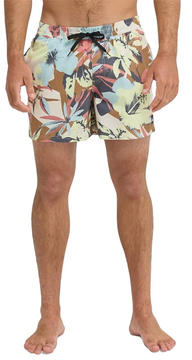 Quiksilver Everyday Printed Volley 15´´ Zwembroek Veelkleurig 2XL Man Wit