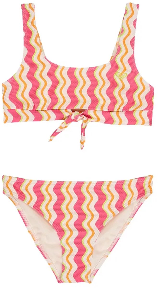 Roxy Crop Bikini 14 Years Meisje Papaya Bold Waves