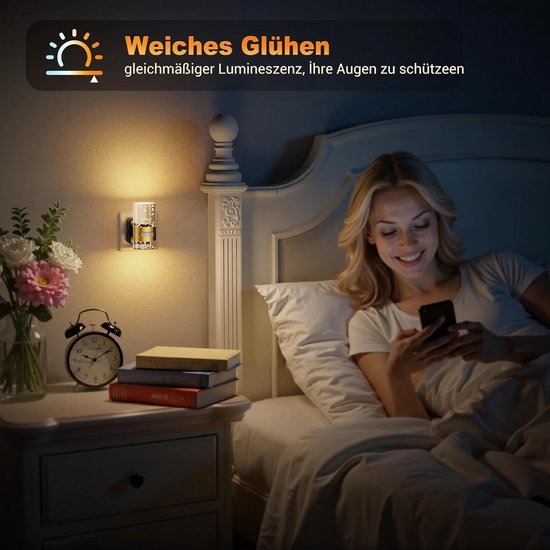 Stekkerlamp Dimbaar voor Binnen - Stopcontactlamp - Stekkerspots - Premium — afbeelding 5