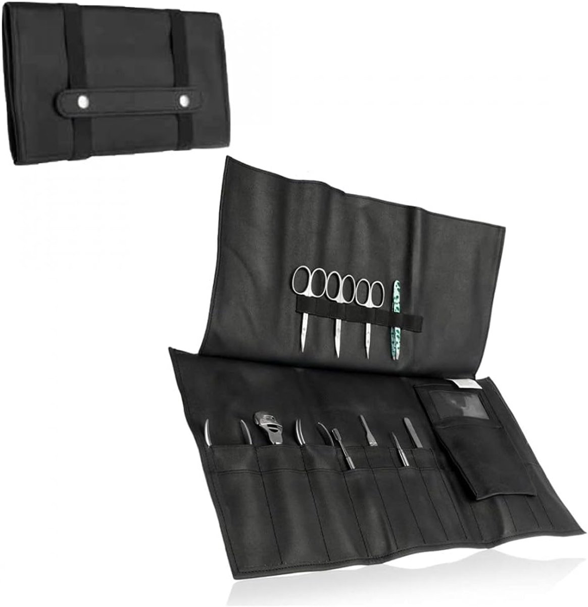 Gereedschap Schede - Beschermhoes Houders - Manicure Pedicure Veiligheid - Duurzaam Materiaal - Compact Ontwerp - Transparant