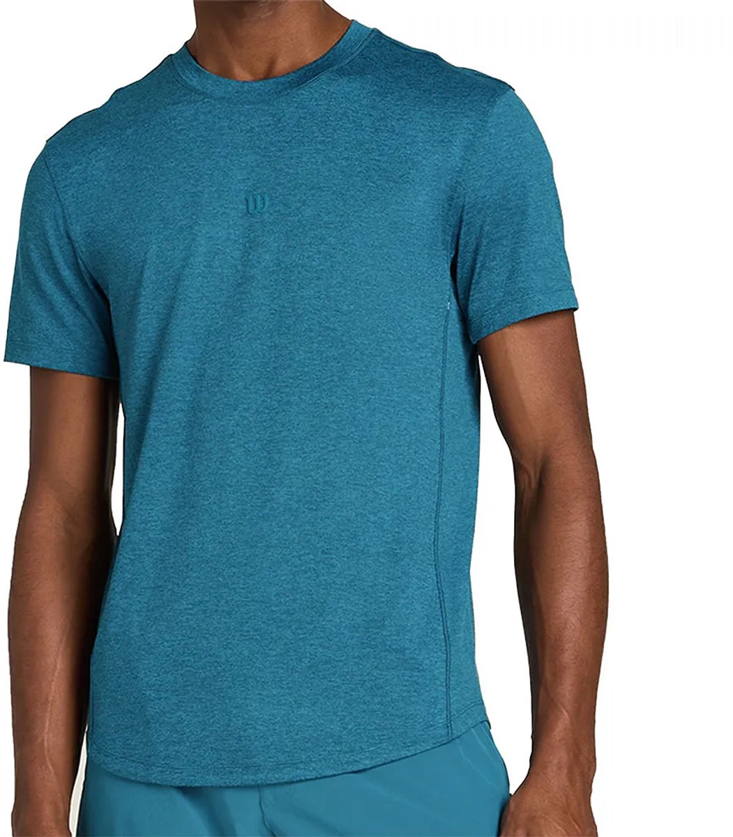 Wilson Everyday Performance T-shirt Met Korte Mouwen Blauw 2XL Man