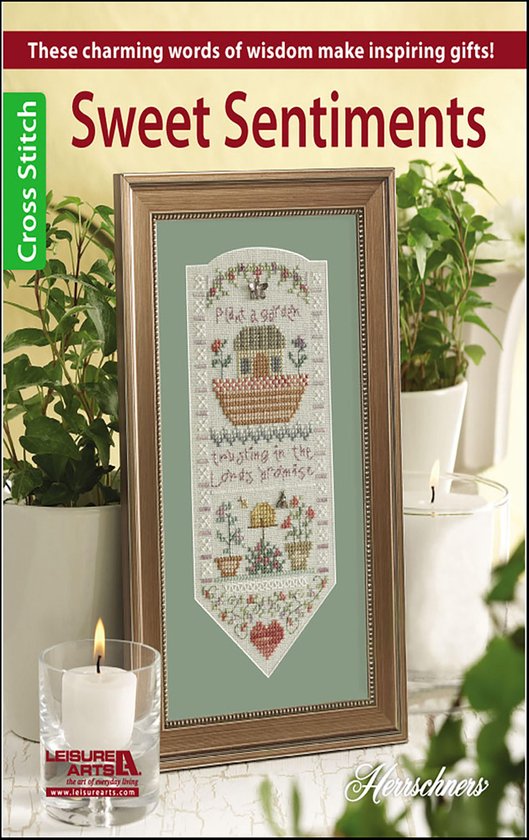 Sweet Sentiments Cross Stitch - cover