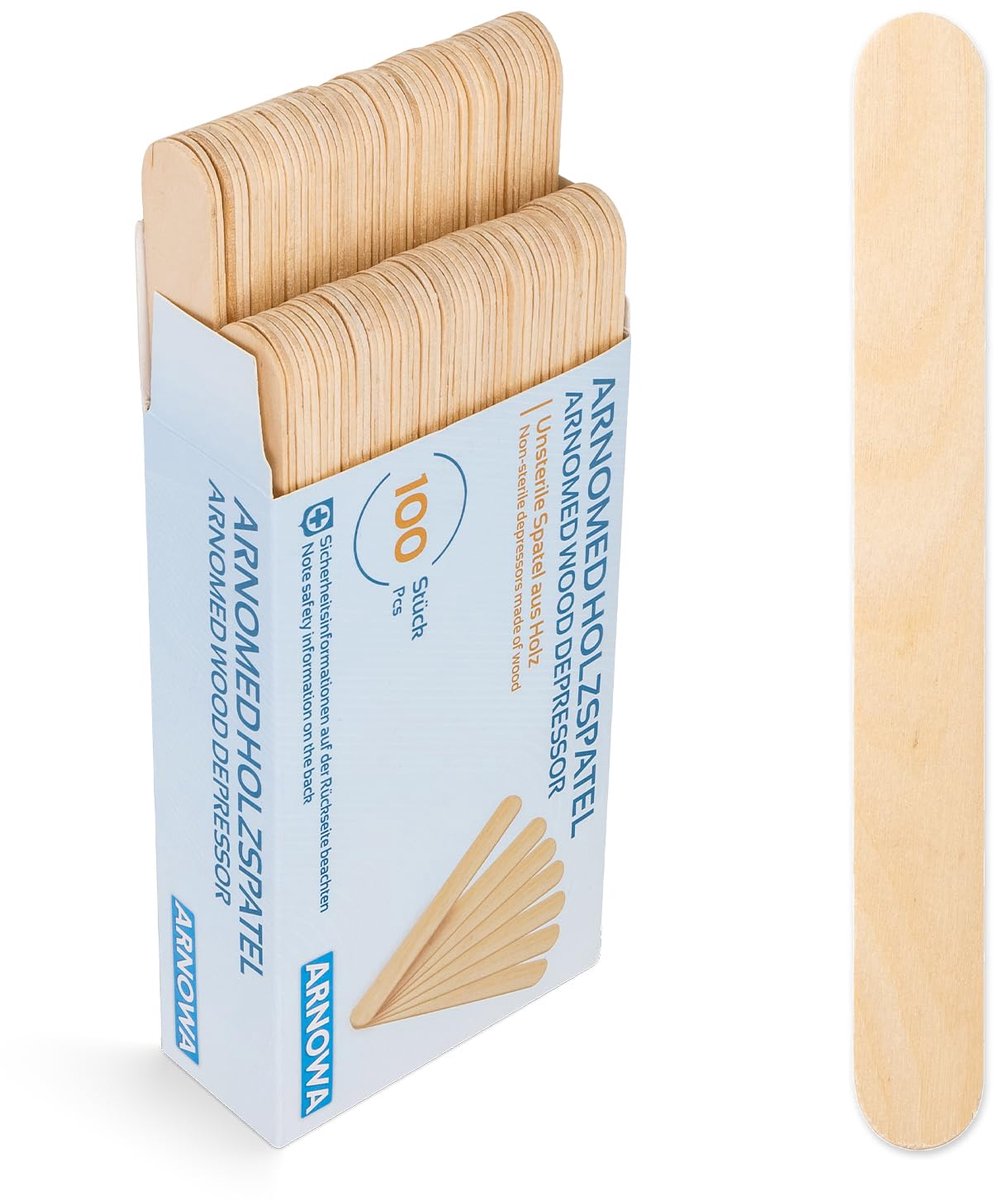 Houten Stokjes - Knutselhoutjes Spatels - Hobby Knutselen - Splintervrij Berkenhout - 15x1.8cm
