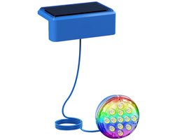 Zwembadverlichting LED – Solar Zwembadlamp – RGB – IP68 Waterdicht – Met Afstandsbediening – Voor Zwembad Vijver Fontein Hek en Muur