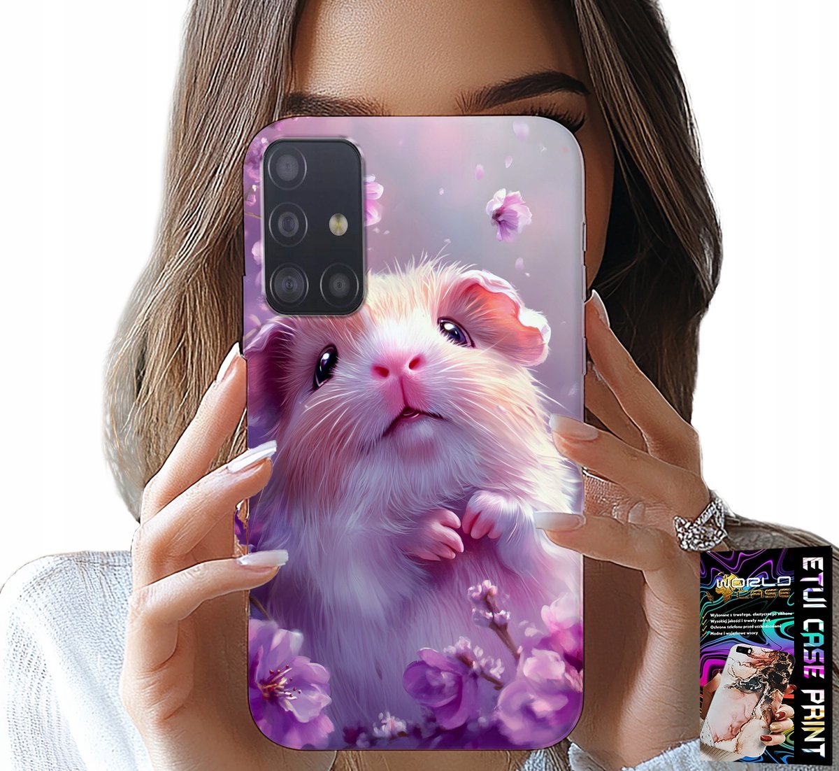 HOESJE VOOR SAMSUNG GALAXY M31S - LEUKE HAMSTER- EN KNAAGDIERPATRONEN VOOR KINDEREN