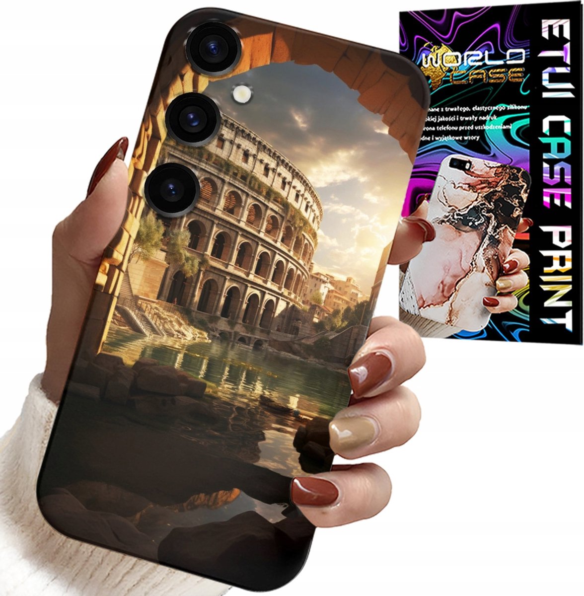 HOESJE VOOR SAMSUNG GALAXY M35 4G - ROME COLOSSEUM ROMEINEN OUDHEID