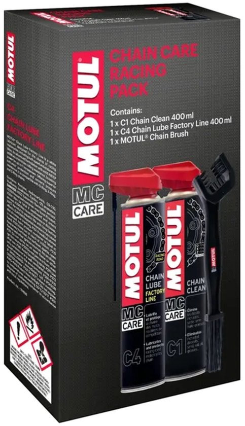 MOTUL Factory Chain Care Kit (C1+C4+Brush)