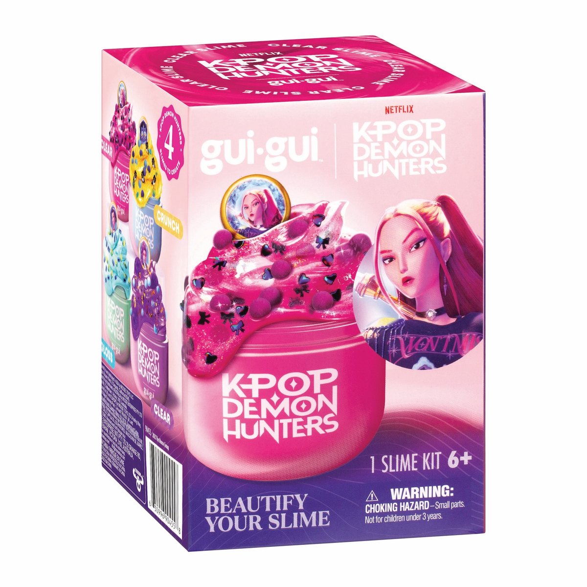 Gui Gui slijm - KPop Demon Hunters Mira - Maak je eigen sprankelende en geurende KPop slime — cadeau in Spellen & Speelgoed - foto 5