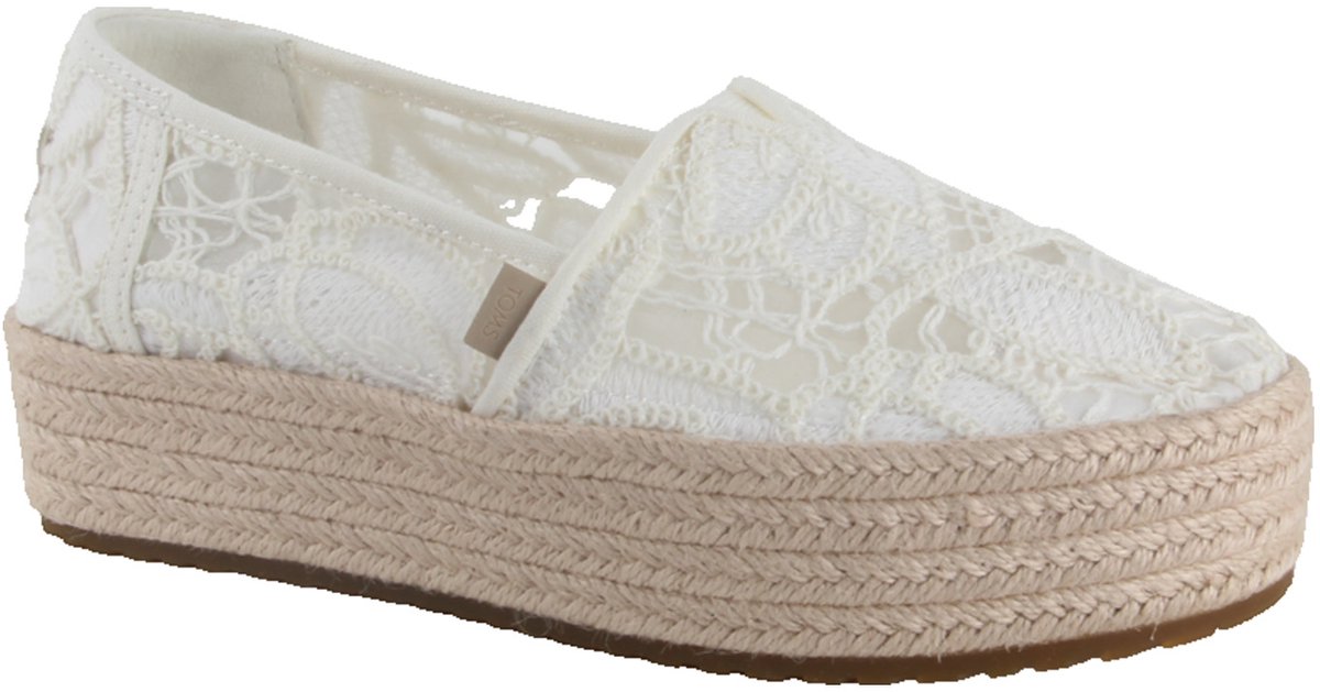 Toms Valencia Espadrilles - Dames - Wit - Maat:37