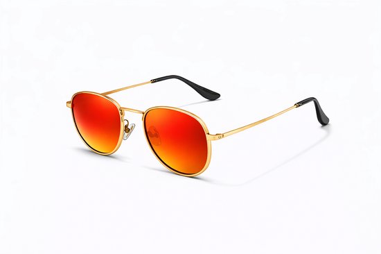 KingSeven Redstar - Pilotenbril met UV400 en polarisatie filter - Z195 van Kingseven — afbeelding 2