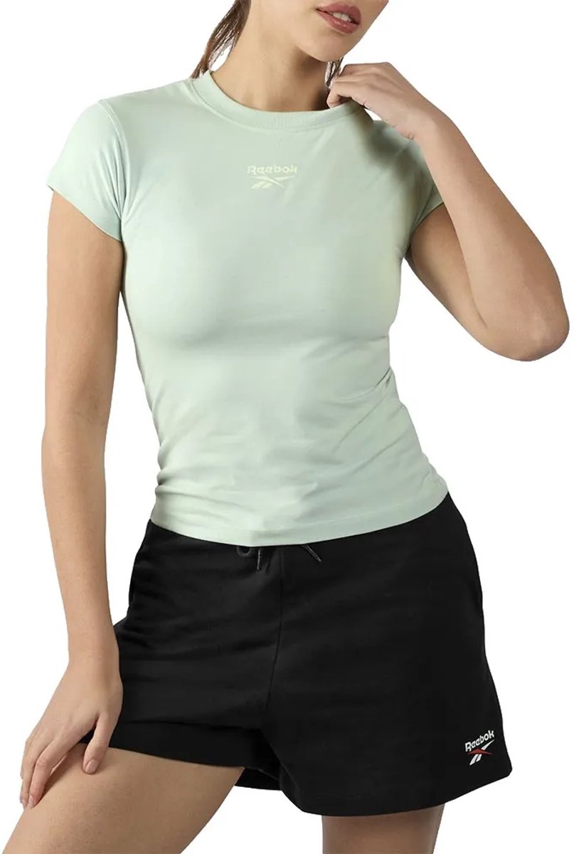Reebok T-shirt Met Korte Mouwen S Vrouw Turquoise