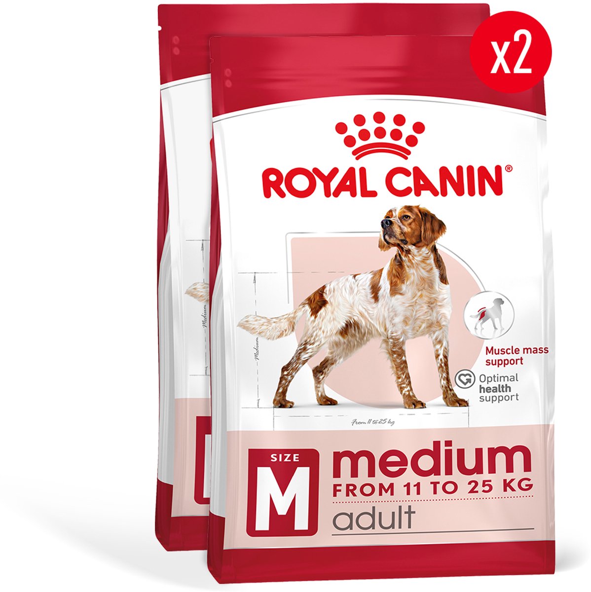 Royal Canin Medium Adult - 2 x 10 kg