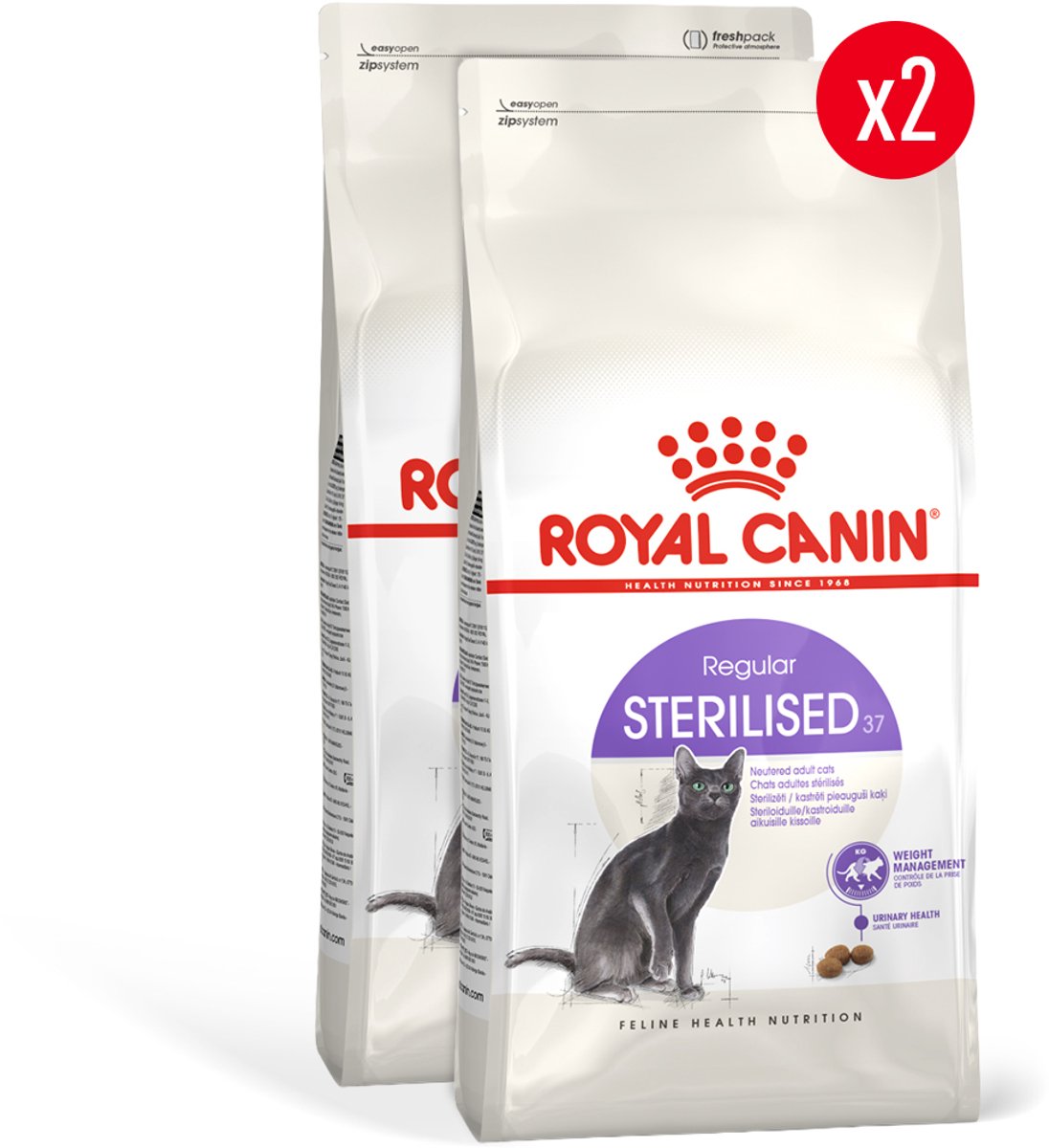 Royal Canin Royal Canin Sterilised 37 - 2 x 10 kg