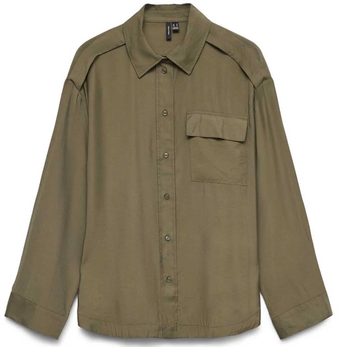 VERO MODA - VMDEBBY UMA LS SHIRT WVN GA - Dames - Blouses
