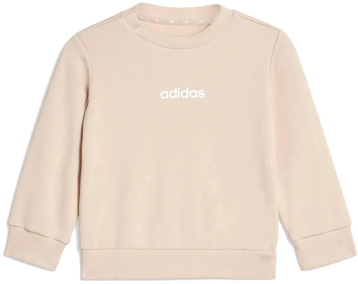 Adidas Sportswear Essentials Joggingpak Kids Kinderen Beige