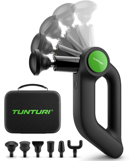 Tunturi MG70 Massage Gun Professioneel met Verstelbare Kop