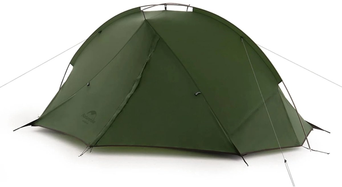 Naturehike Tagar 2 – 2 persoons lichtgewicht tent – Waterdichte kampeertent – 20D 4000MM – Inclusief grondzeil – Outdoor koepeltent – Groen