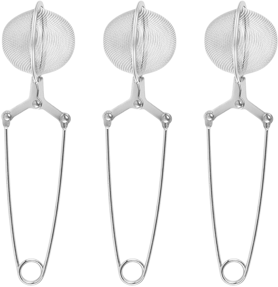 Cuhostki 1 Stuk - Theefilter - 304 Roestvrijstaal 4.5cm Theebal - Losse Thee Infuser