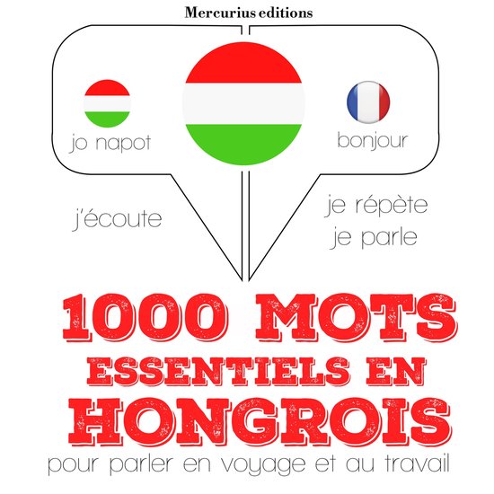 1000 mots essentiels en hongrois - cover