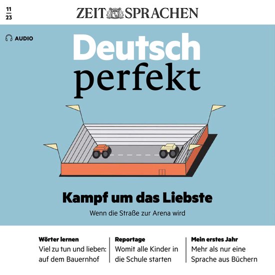Deutsch lernen Audio – Kampf um das Liebste - cover