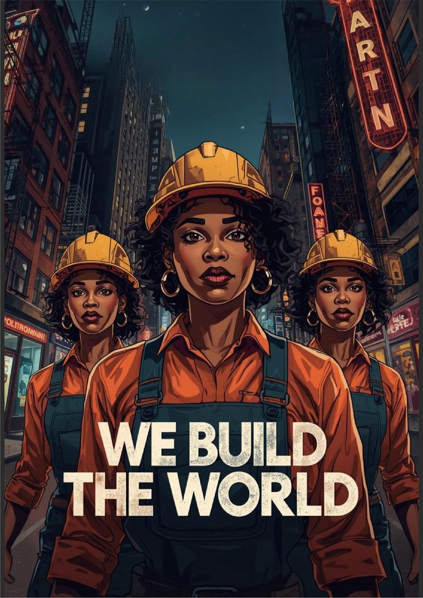 Huurdies - Poster - We build the world - A2