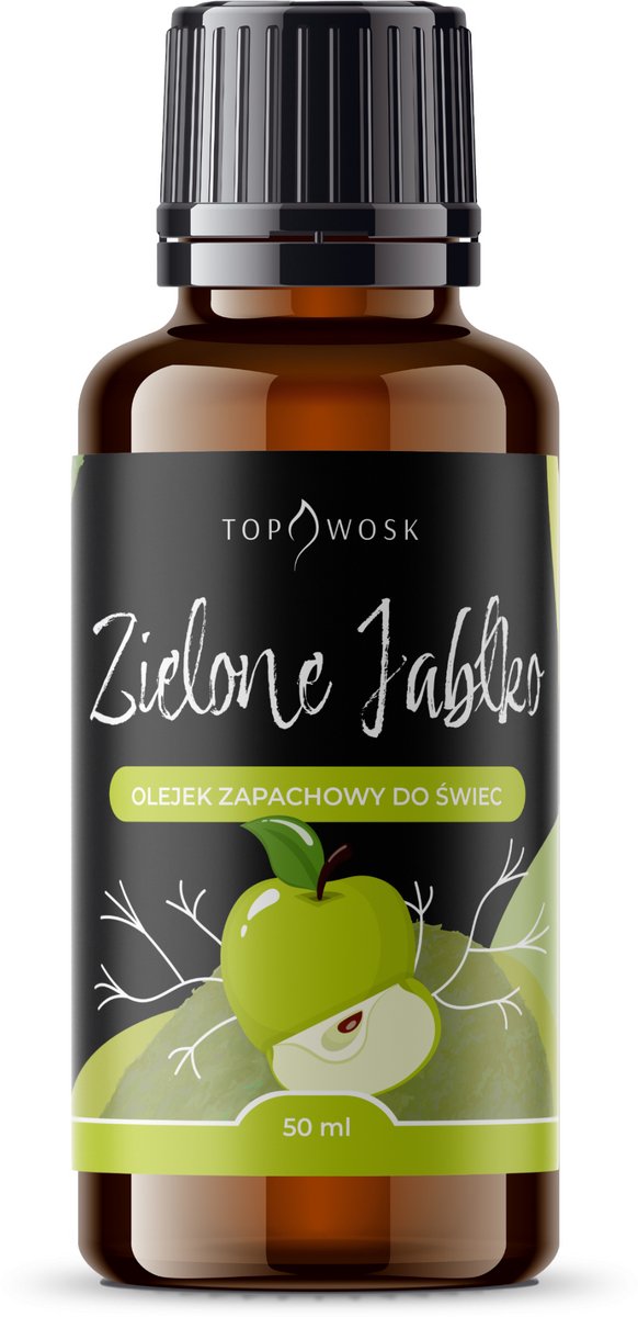 TopWosk - Geurstokjes - Groen Appel - Verfrissend - 50 ml