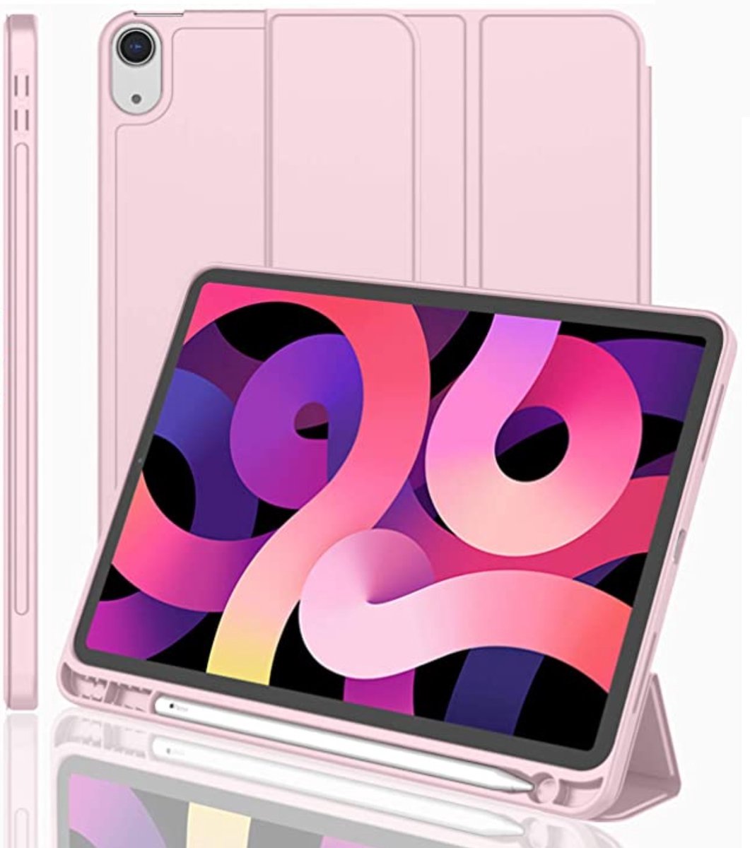 EtuiTab Smartcase Serie - Tablethoes - Roze - Voor iPad 10.9/11 met Rysikhouder