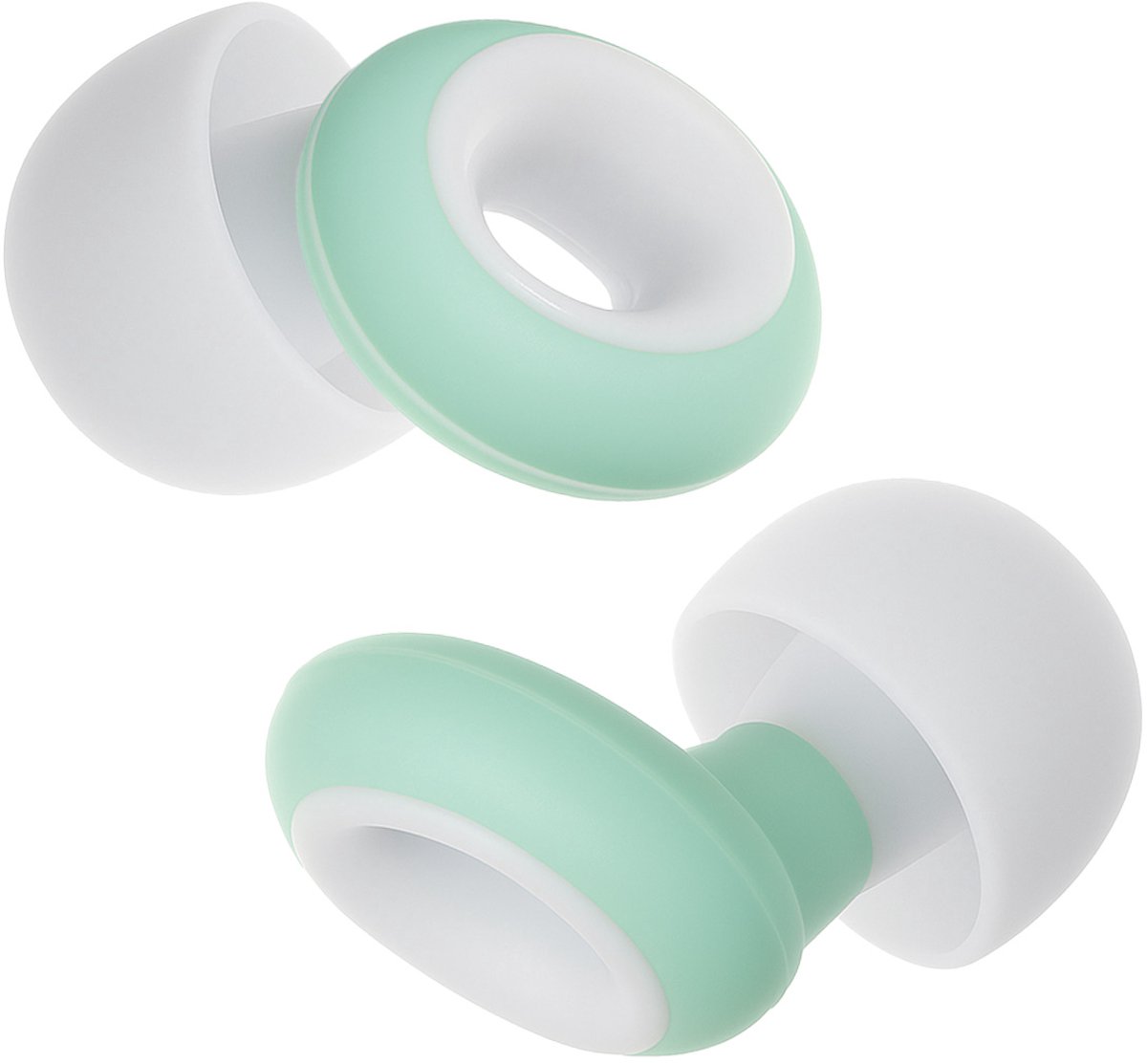 EarPlug Serie - Silicone Oordopjes - Turkis - Slaap en Reis - 35 dB Reductie