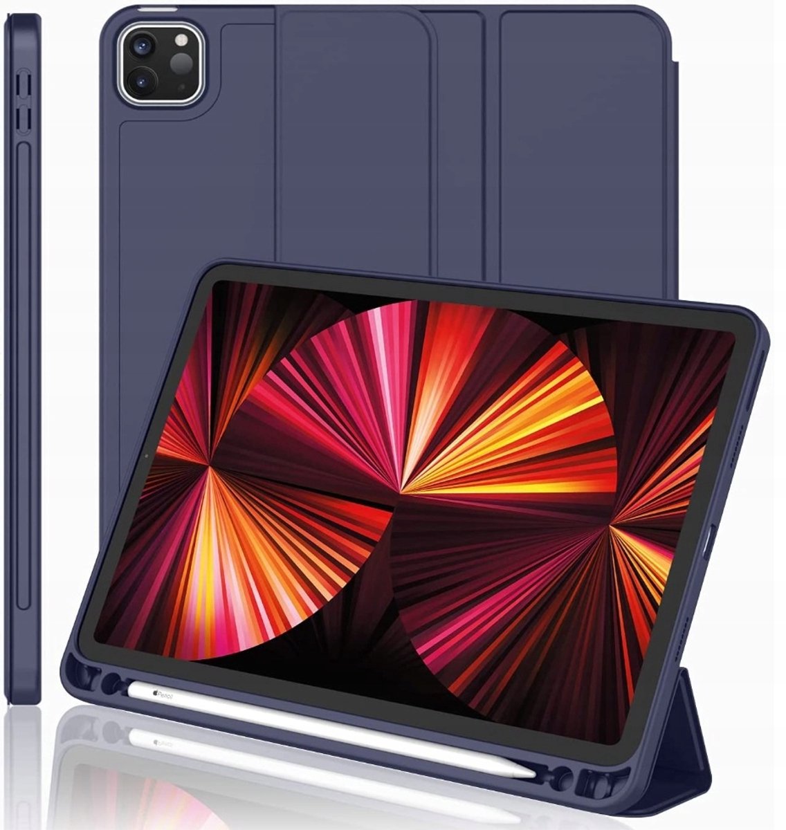 EtuiTab - Smartcase - Apple iPad Pro 11 - Ciemno-niebieski - Magneetfunctie