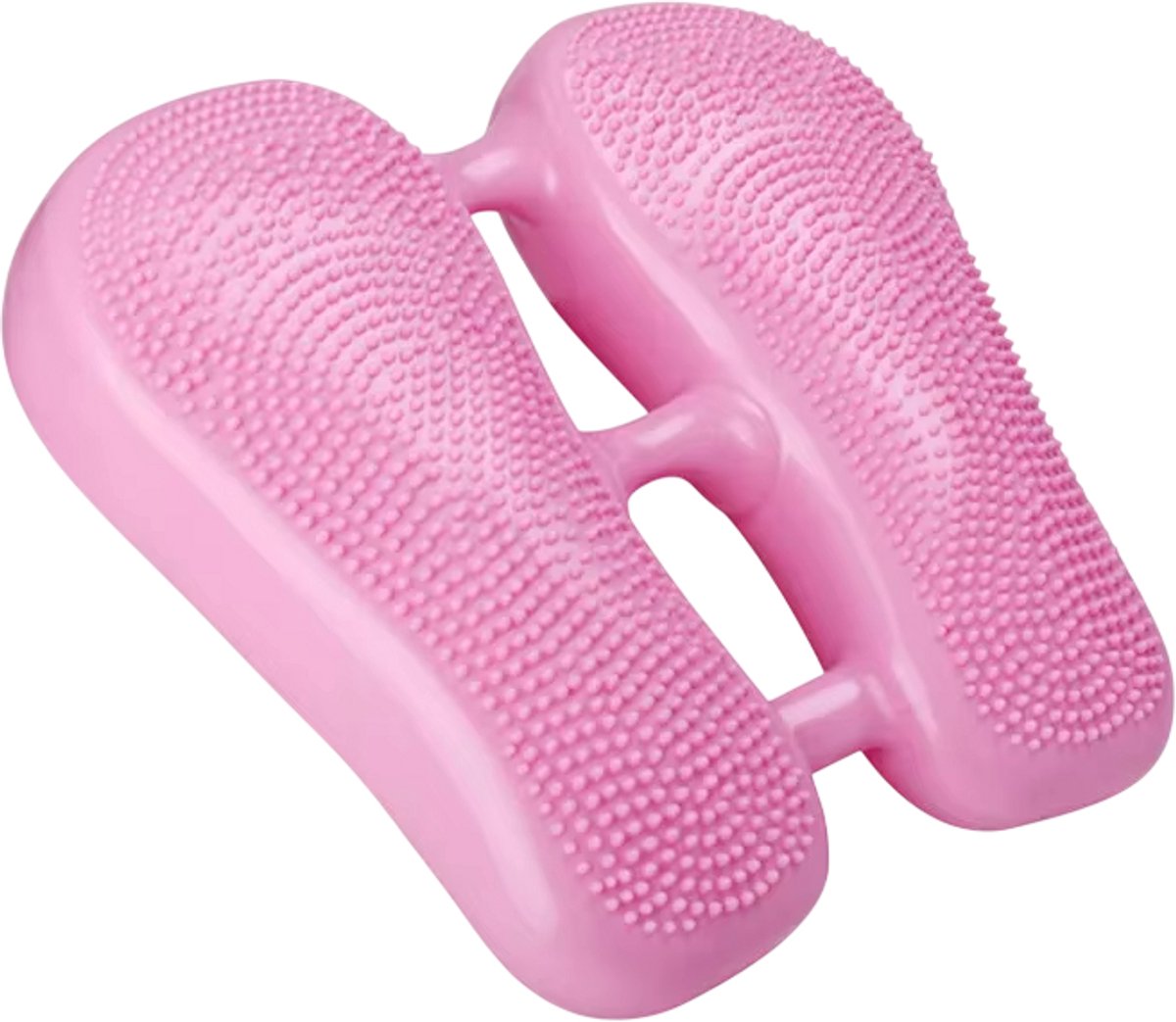 Multifunctionele Stepper Thuis – Stil Fitnessapparaat met Voetpedalen, Balansmat en Cardio Workout Apparatuur - Roze