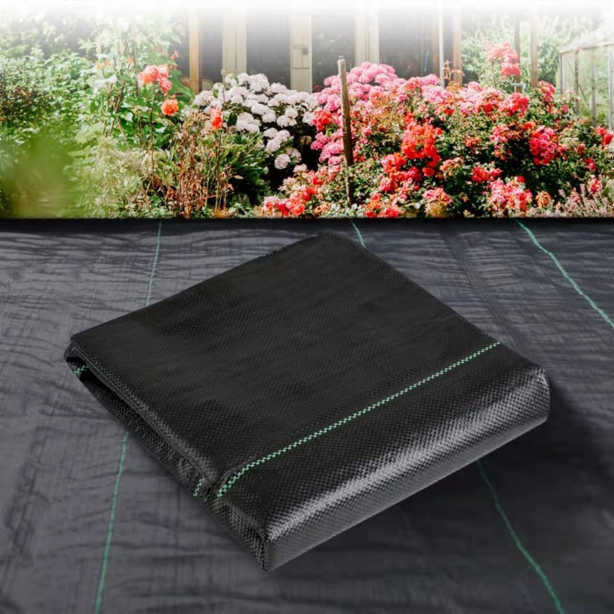 Zwaar Belastbaar Gronddoek voor Ontkruiding in Tuin en Moestuin