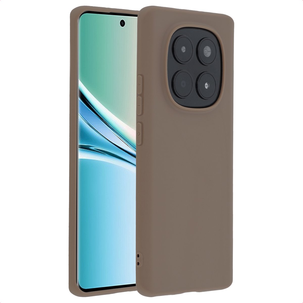 imoshion Hoesje - Geschikt voor Xiaomi Redmi Note 15 (5G) - Color Backcover - Bruin
