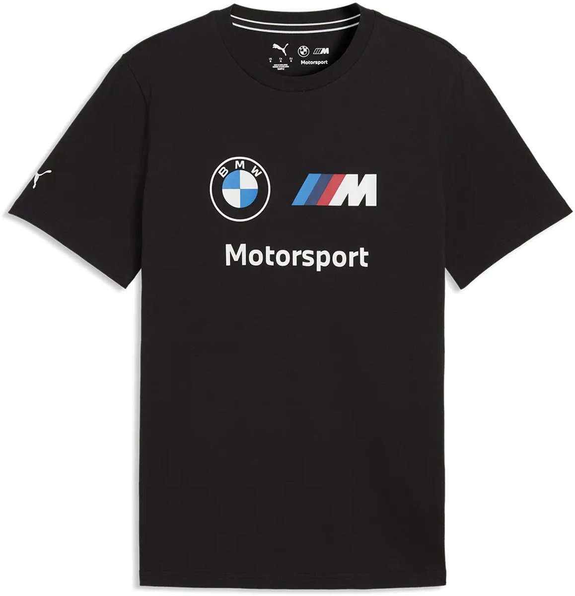 Puma Bmw Mms Ess 635430 T-shirt Met Korte Mouwen L Man Zwart