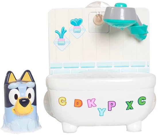 BLUEY - Douche & Waspret voor in bad - Badspeelset van Merkloos — afbeelding 2