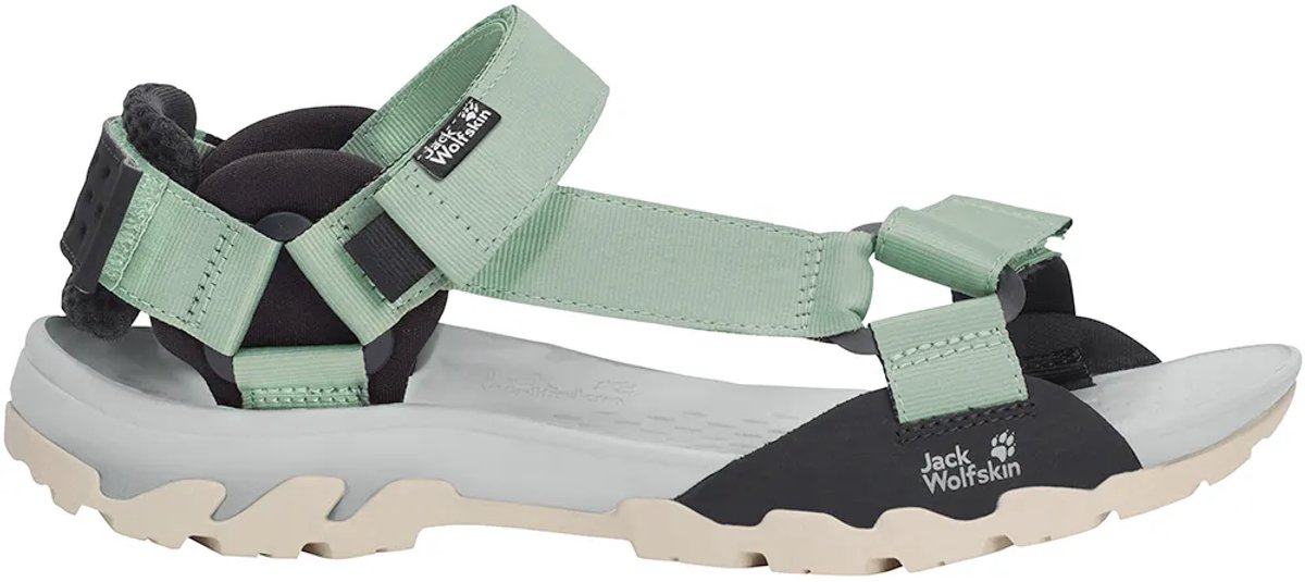 Jack Wolfskin Ridge Sandalen 1/2 Vrouw Groen