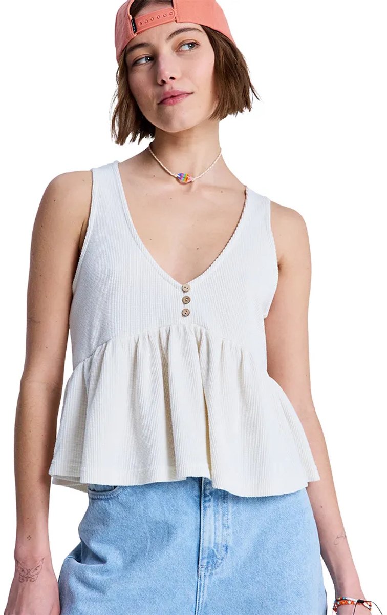 Roxy New Serenity Top Zonder Mouwen M Vrouw Coconut Milk