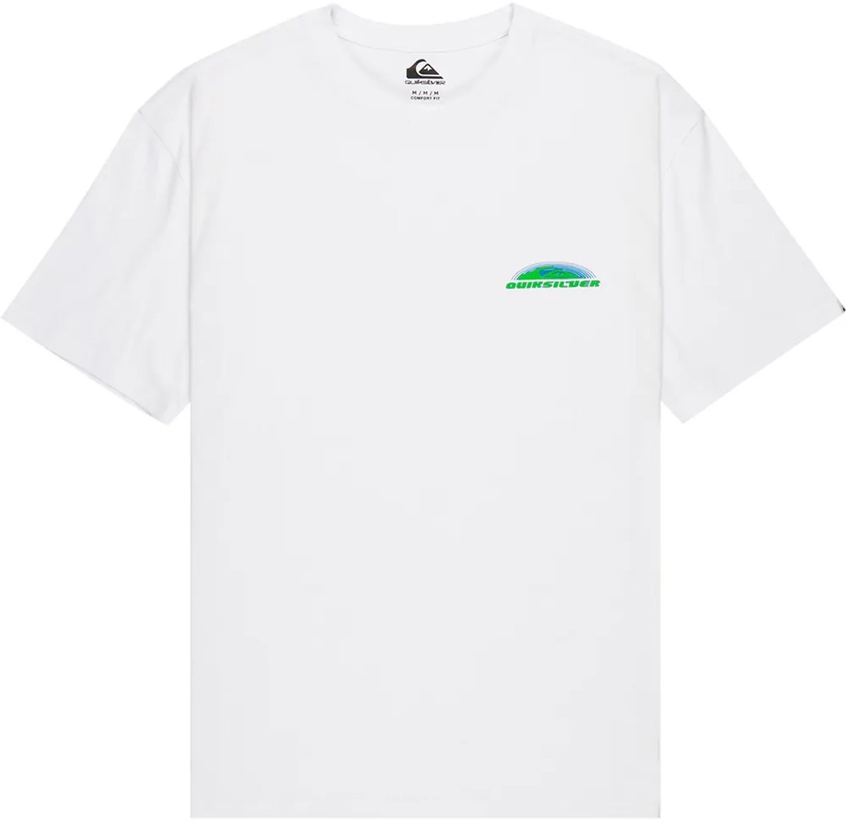 Quiksilver Ev Fade Spectrum T-shirt Met Korte Mouwen 2XL Man Wit