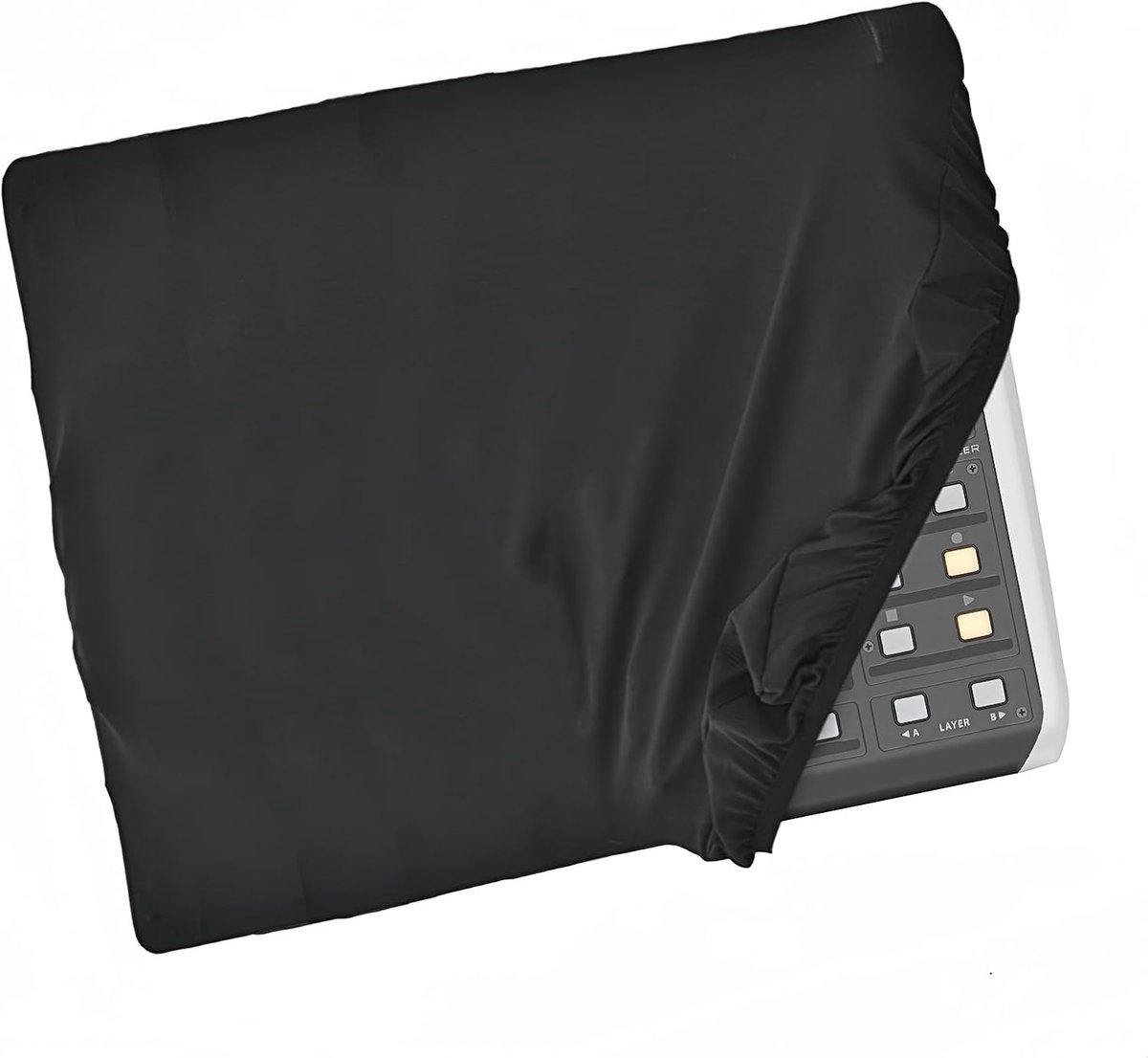 Mixer Cover - Apparaat Hoes - Studio Bescherming - Rekbaar Polyester - 162 Gram - Zwart