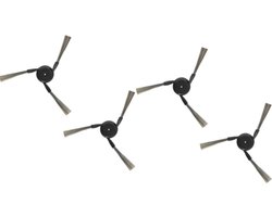 4 Stofzuigeronderdelen -Geschikt voor Dreame X40 PRO/X40Ultra/L40 Ultra stofzuiger(4 zijborstels)
