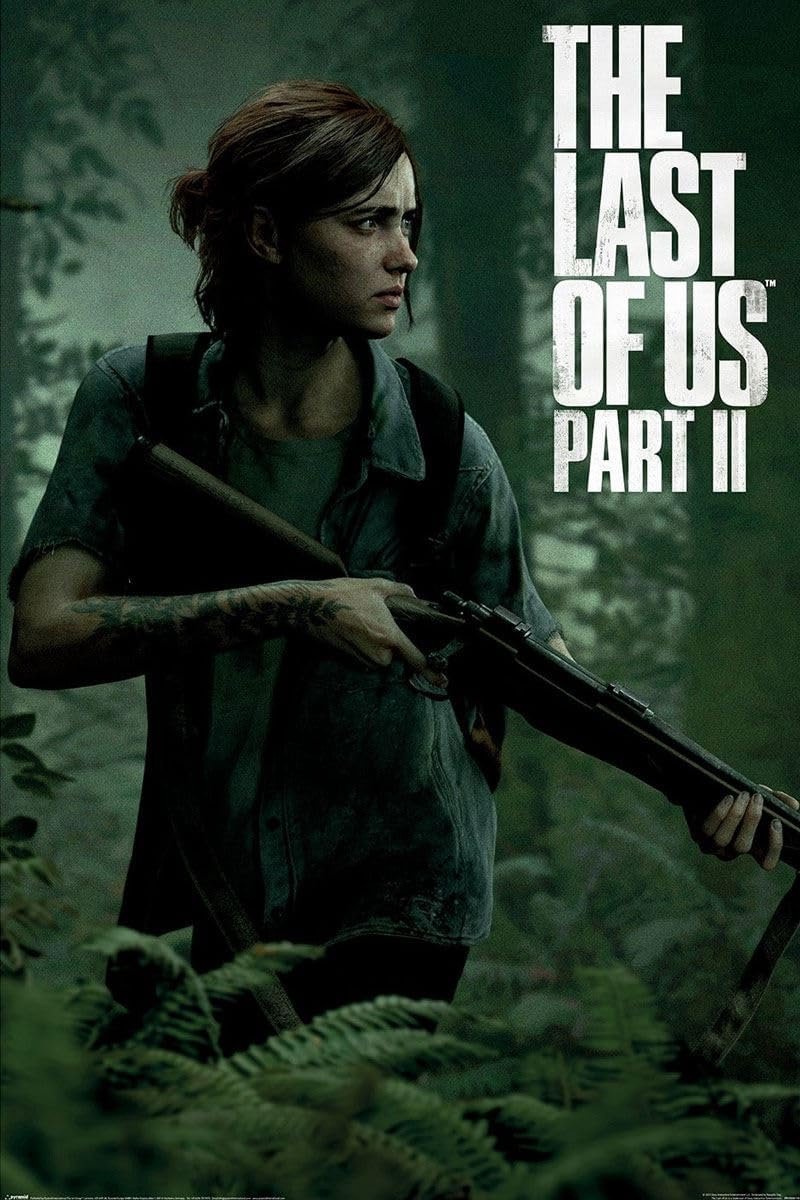 Posterpoint The Last of Us part 2 poster - Game - Ellie - 61 x 91.5 cm Multi